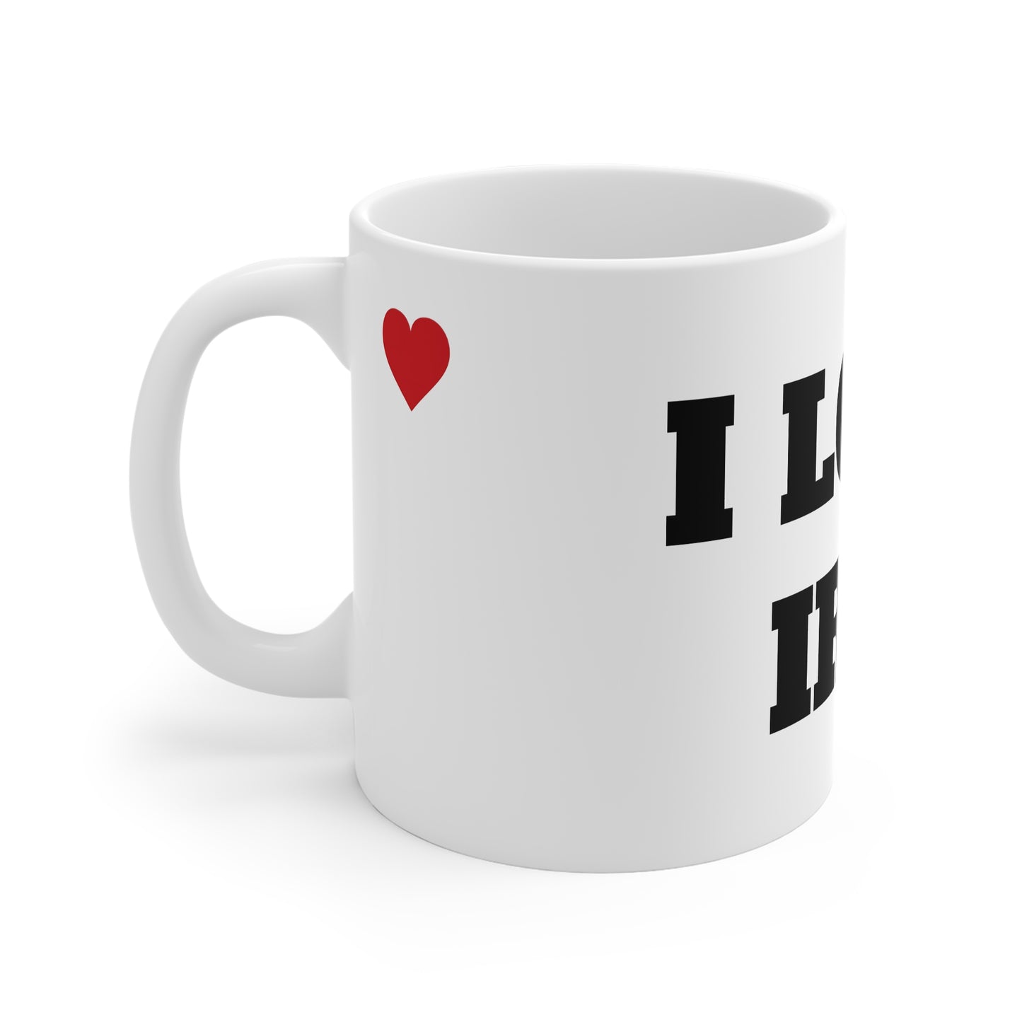 I LOVE IRIS MUG