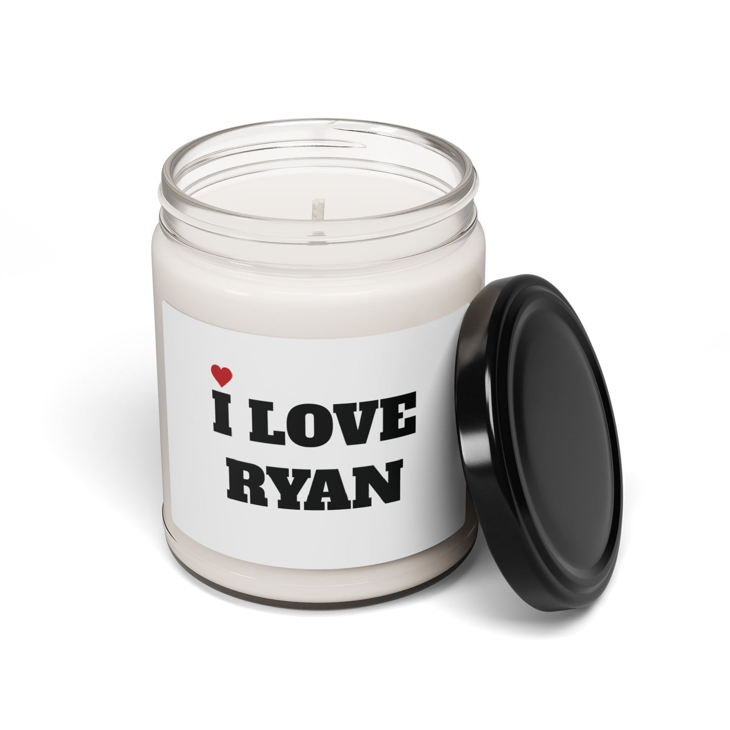 I LOVE RYAN <3 CANDLE