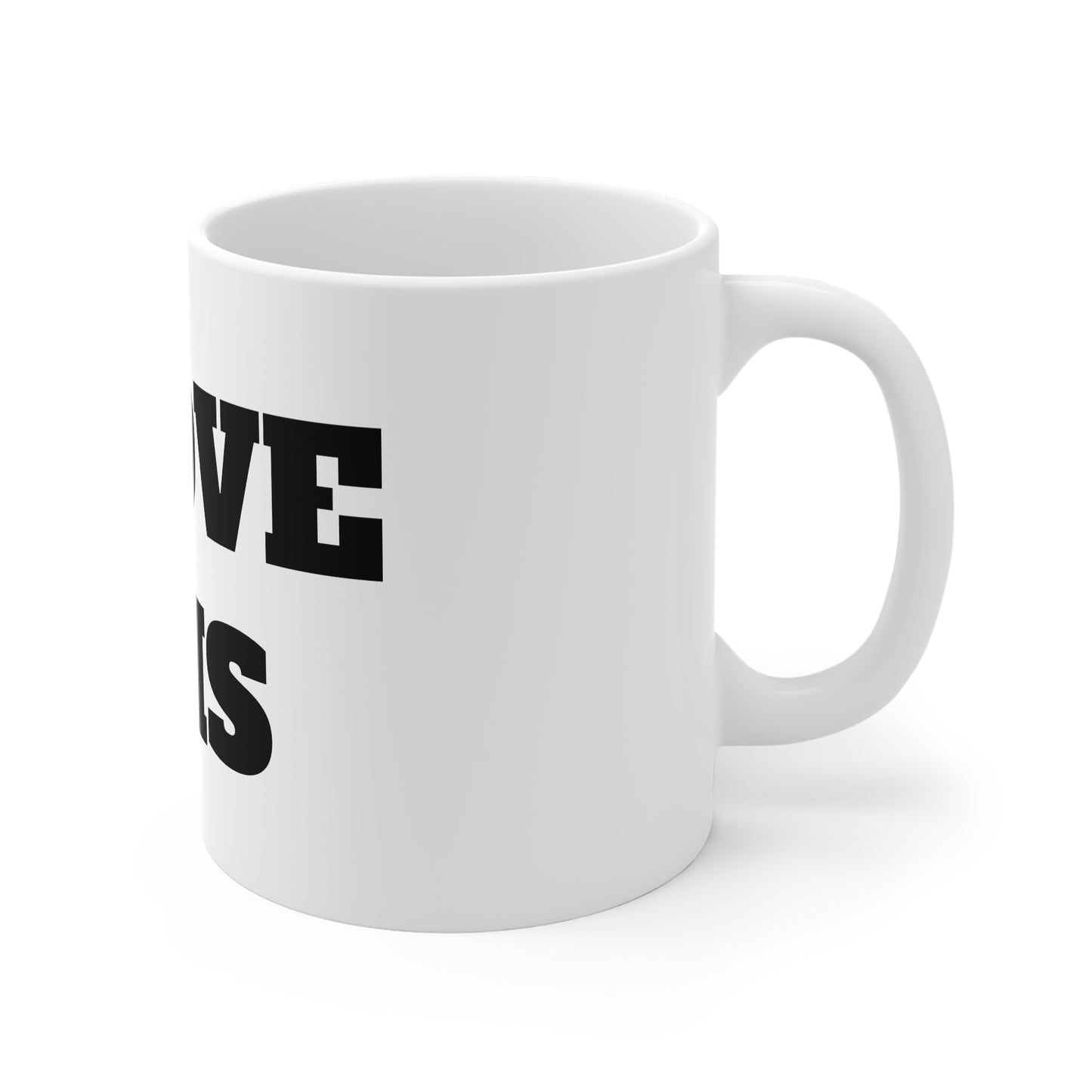 I LOVE IRIS MUG