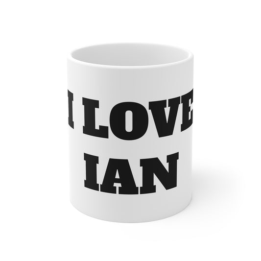 I LOVE IAN MUG