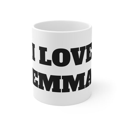 I LOVE EMMA MUG