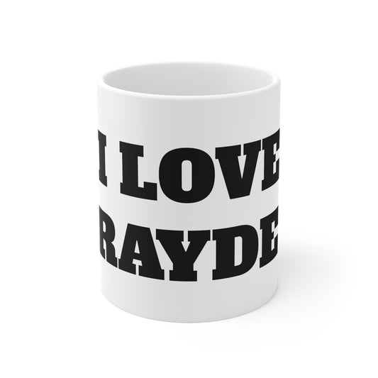 I LOVE BRAYDEN MUG