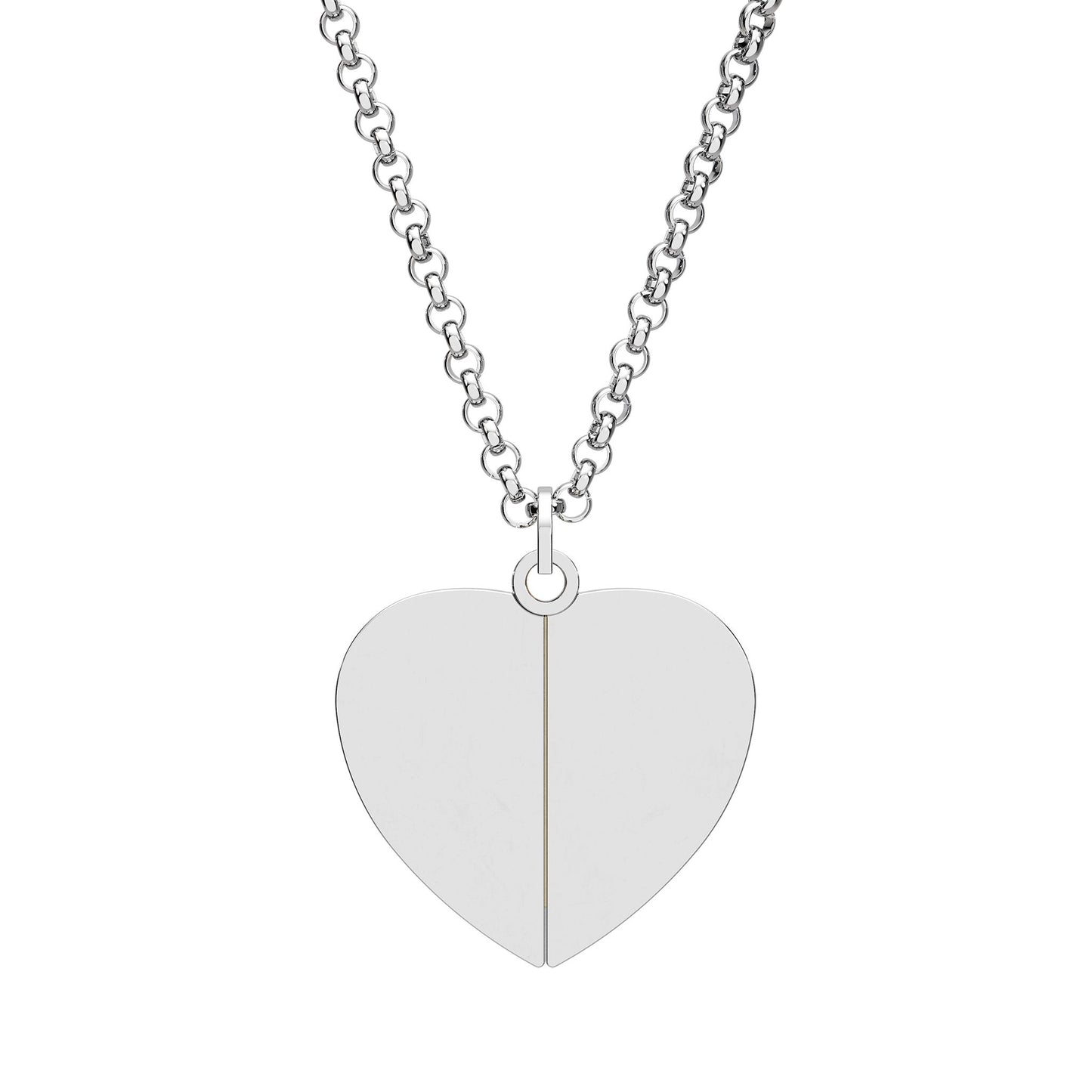 CREATE YOUR OWN HIDDEN MESSAGE HEART NECKLACE