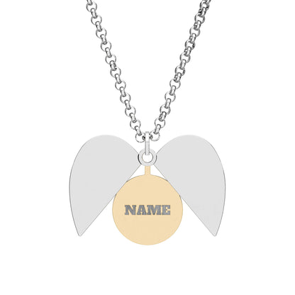 CREATE YOUR OWN HIDDEN MESSAGE HEART NECKLACE