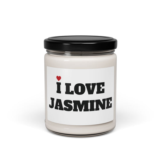 I LOVE JASMINE <3 CANDLE