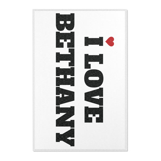 I LOVE BETHANY <3 RUG