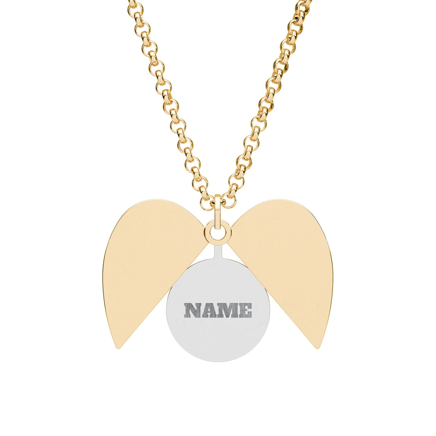 CREATE YOUR OWN HIDDEN MESSAGE HEART NECKLACE