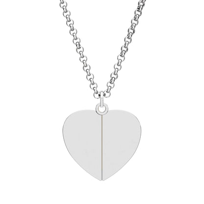 Hidden Message Heart Necklace – ELLA