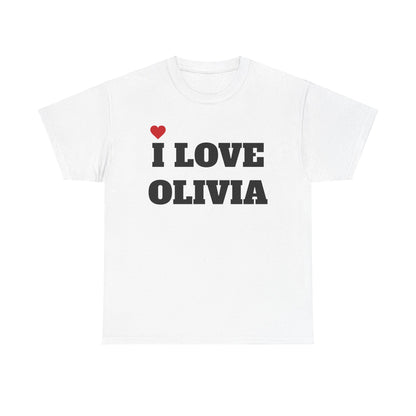 I LOVE OLIVIA <3 T-Shirt