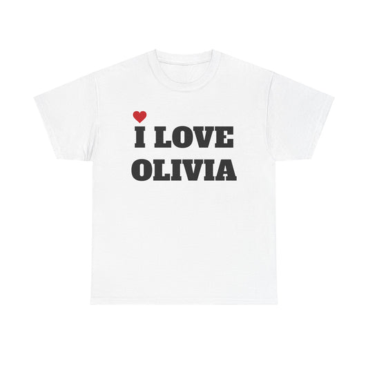 I LOVE OLIVIA <3 T-Shirt