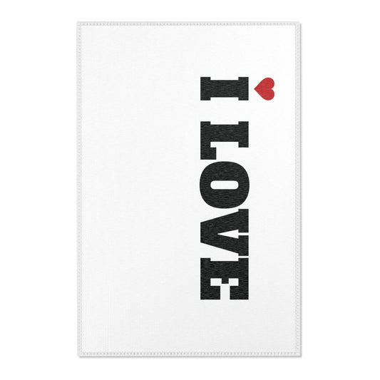 CREATE YOUR OWN I LOVE YOU <3 RUG