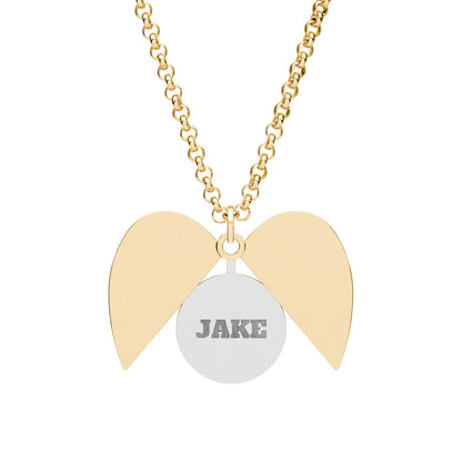 Hidden Message Heart Necklace – JAKE