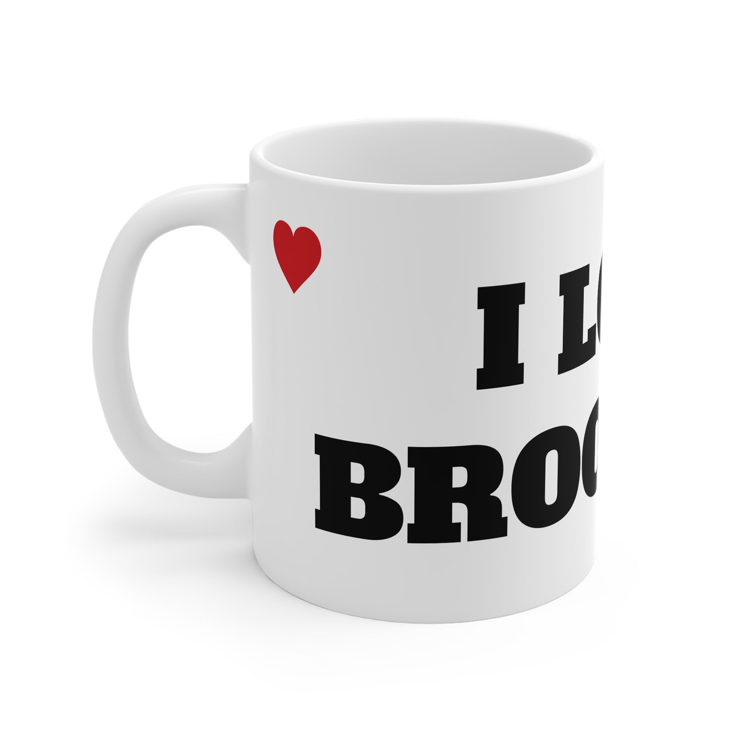 I LOVE BROOKLYN MUG